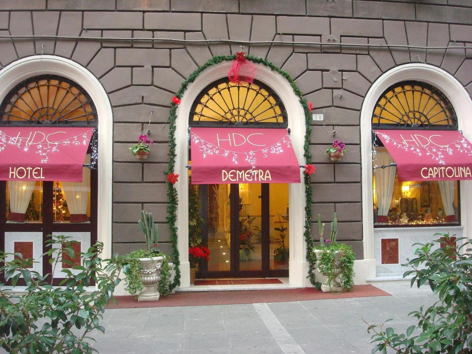 Hotel Demetra Capitolina Roma Exterior foto